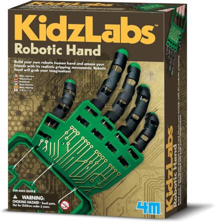 KiwiCo - Set mano robótica 4 M Para niños de 8 a 13 Años Robótica