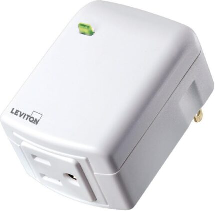 Leviton - Modelo: DZPA1-2BW Decora Smart Plug-in Outlet