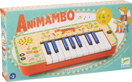 DJECO Animambo - Sintetizador de instrumentos musicales - Rango de edad: De 2 a 4 Años