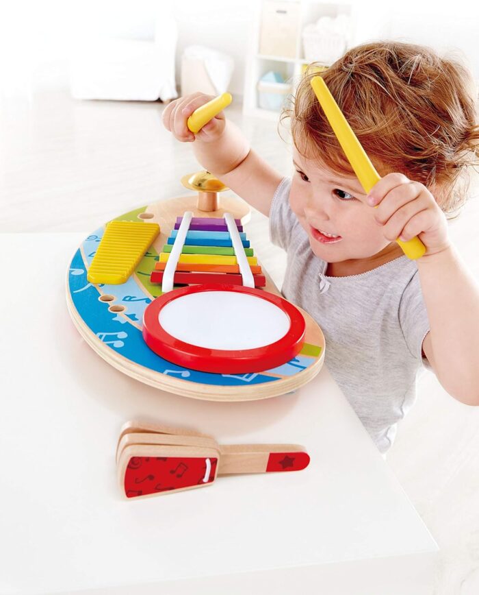 Tabla de juego multiinstrumentos (CH) - Rango de edad: De 2 a 4 Años - Hape