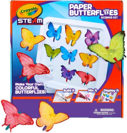 Crayola - Kit de ciencia de mariposa de papel