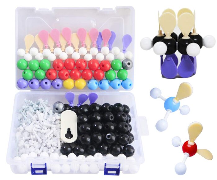 LINKTOR - Kit de modelo molecular de química (323 piezas)