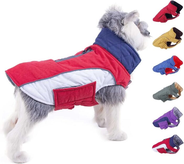 Abrigo para perro para clima frío