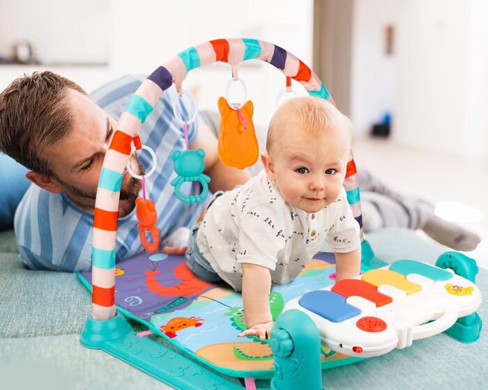 tapete con juguetes para bebés recién nacidos de 3 a 6 a 9 meses