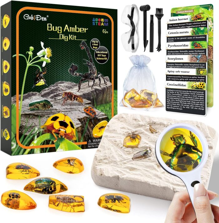 Amber Dig Kit - Resina de insectos artificial