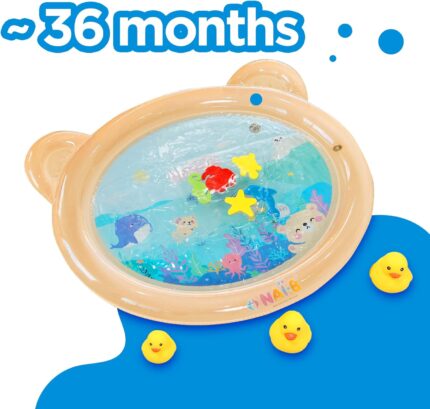 tapete de agua inflable para bebés