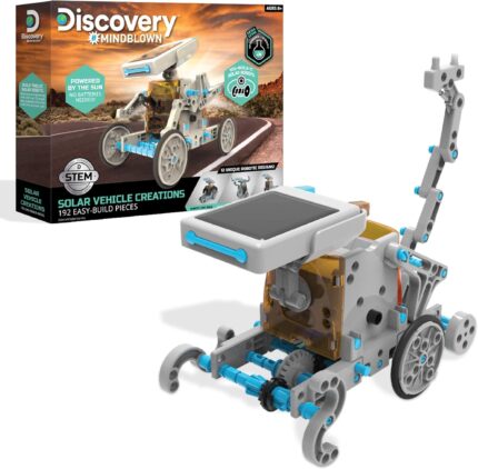 Discovery - Kit de Robot solar 12 en 1 con 197 piezas
