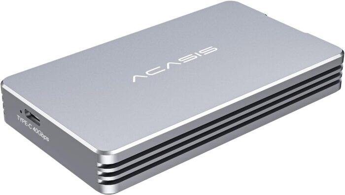 ACASIS - Carcasa SSD M.2 NVMe de 40 Gbps sin herramientas