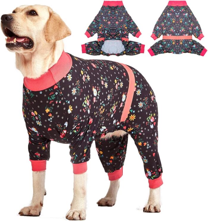 Chaqueta para perros estilo pijama