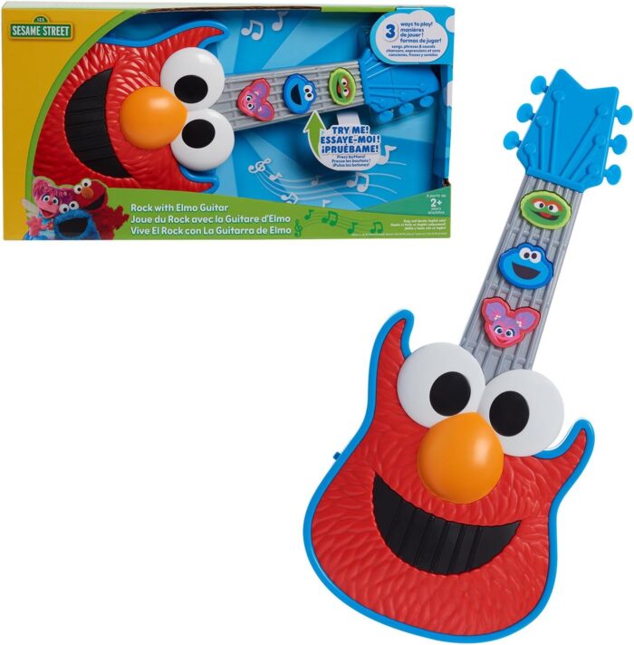 Sesame - Street Rock with Elmo Guitarra - juego de disfraces y simulación