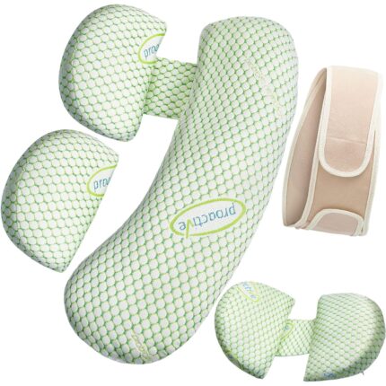 2 piezas de almohada y soporte para el embarazo