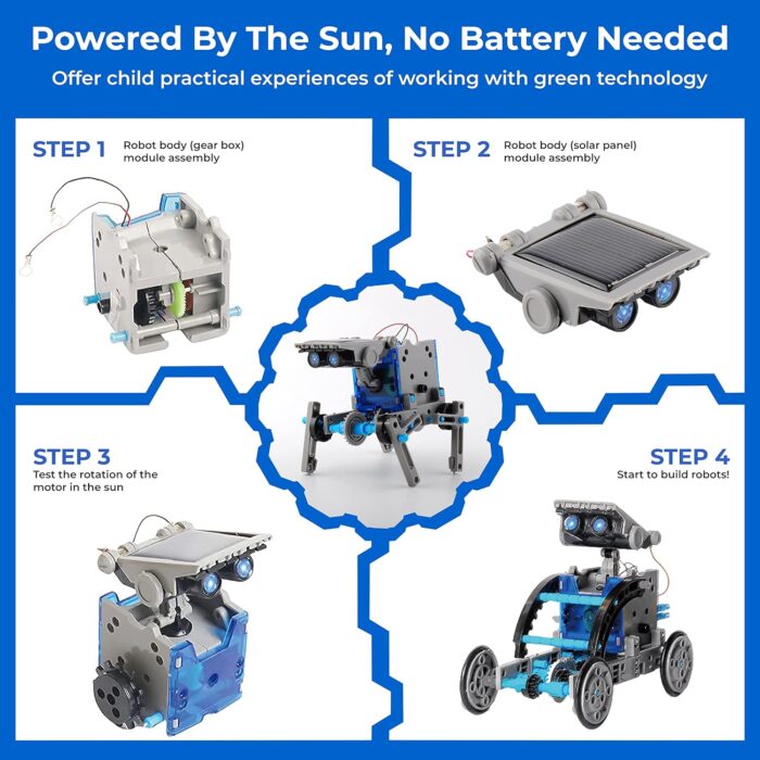 kit de robot solar