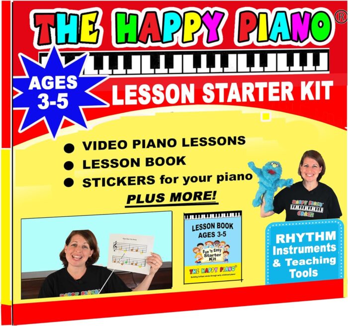 THE HAPPY PIANO - Kit de inicio de lecciones de video