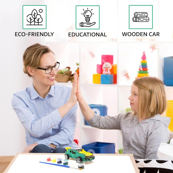Rompecabezas educativo 3D de madera DIY - proyectos/juguetes educativos STEM para niños y niñas