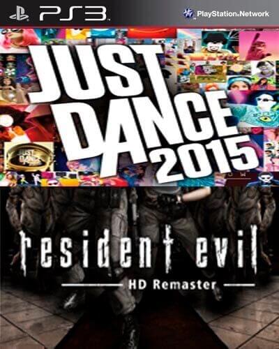 Ps3 Digital Combo 2X1 Just Dance 2015 + Resident Evil Remasterizado