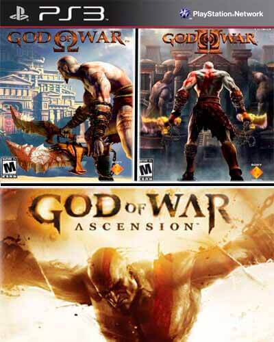 Ps3 Digital Combo 3x1 God of War 1 + 2 + Ascension