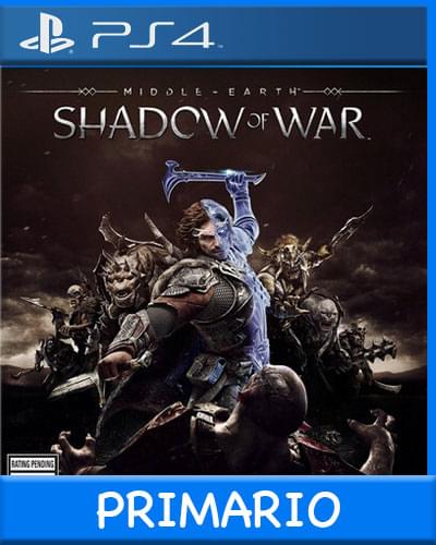 Ps4 Digital Middle-Earth: Shadow of War Primario