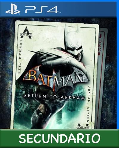 Ps4 Digital Batman: Return to Arkham Secundario