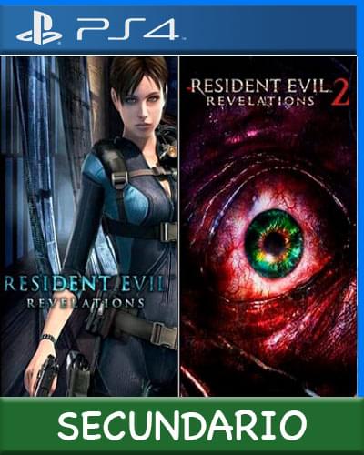 Ps4 Digital Combo 2X1 Resident Evil Revelations 1 + 2 Secundario