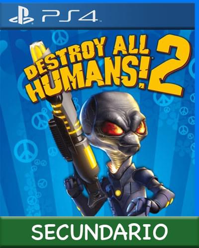 PS4 Digital Destroy All Humans! 2 (2006) Secundario