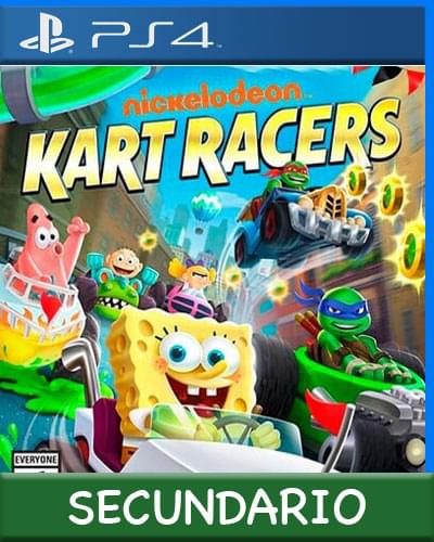 Ps4 Digital Nickelodeon Kart Racers Secundario