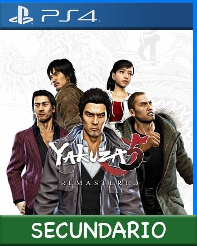 PS4 Digital Yakuza 5 Remastered Secundario