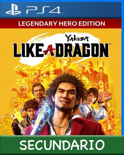 PS4 Digital Yakuza: Like a Dragon Legendary Hero Edition Secundario