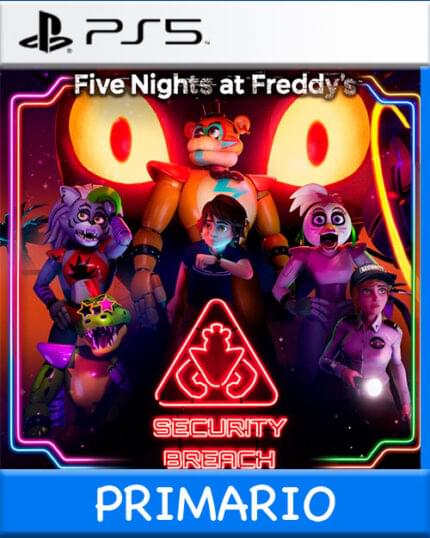 PS5 DIGITAL Five Nights at Freddy's: Security Breach Primario