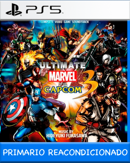 Ps5 Digital Ultimate Marvel vs. Capcom 3 Primario Reacondicionado
