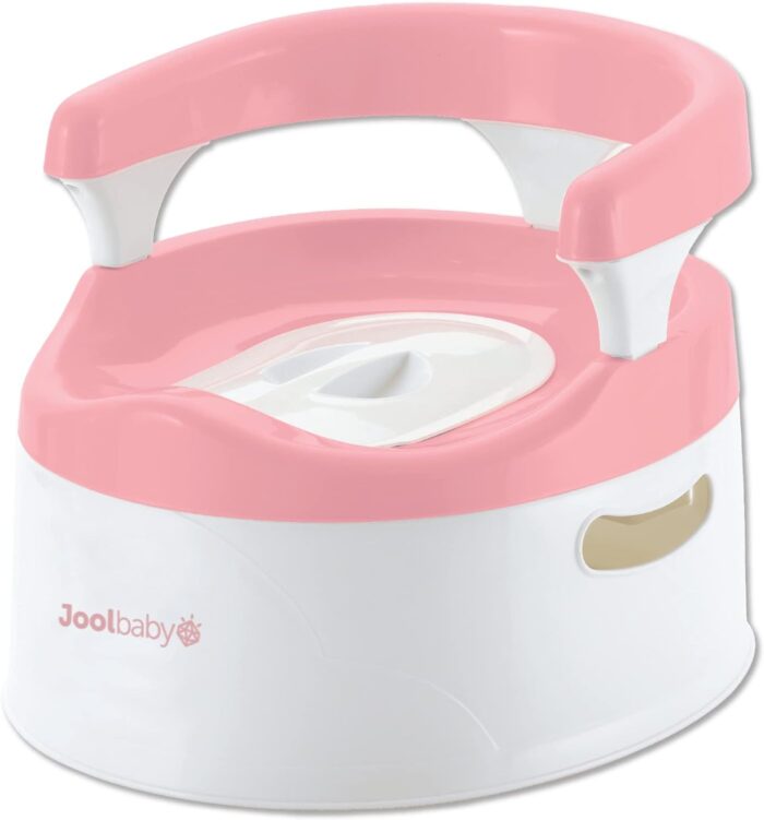 Jool Baby - Silla de entrenamiento para ir al baño para niñas (rosa)