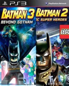 Ps3 Digital Combo 2x1 Lego batman 3 Beyond Gotham + Lego Batman 2 DC Super Heroes