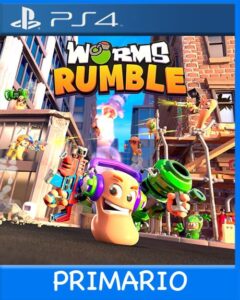 Ps4 Digital Worms Rumble Primario