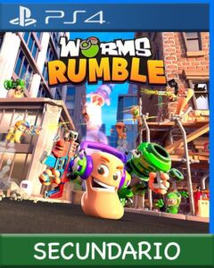 Ps4 Digital Worms Rumble Secundario