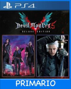 Ps4 Digital Devil May Cry 5 Deluxe + Vergil Primario