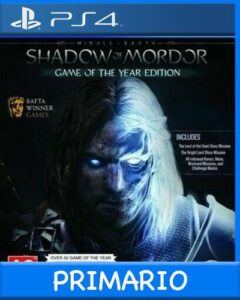 Ps4 Digital Middle-earth Shadow of Mordor - Game of the Year Edition Primario
