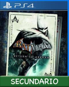 Ps4 Digital Batman Return to Arkham Secundario