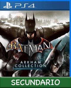 Ps4 Digital Combo 3x1 Batman Arkham Collection Secundario