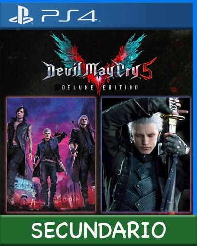 Ps4 Digital Devil May Cry 5 Deluxe + Vergil Secundario
