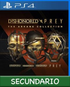 Ps4 Digital Dishonored y Prey The Arkane Collection Secundario