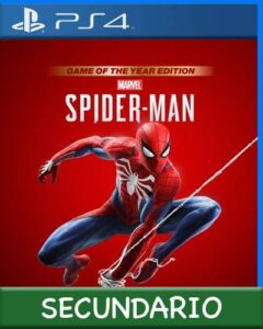 Ps4 Digital Marvels SpiderMan Game of the Year Edition Secundario