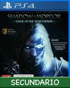 Ps4 Digital Middle-earth Shadow of Mordor - Game of the Year Edition Secundario