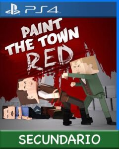 Ps4 Digital Paint the Town Red Secundario