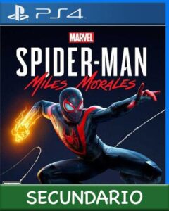 Ps4 Digital Marvels SpiderMan Miles Morales Secundario