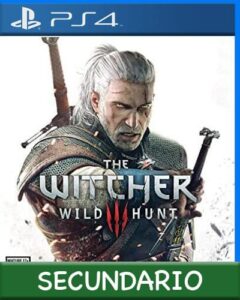 Ps4 Digital The Witcher 3  Wild Hunt Secundario