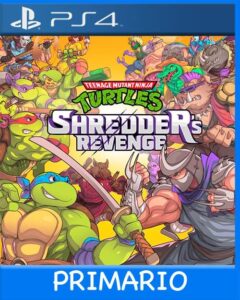 Ps4 Digital Teenage Mutant Ninja Turtles Shredders Revenge Primario