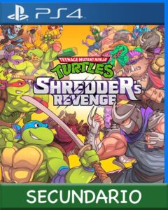 Ps4 Digital Teenage Mutant Ninja Turtles Shredders Revenge Secundario