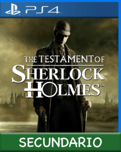 Ps4 Digital The Testament of Sherlock Holmes Secundario