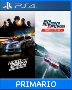 Ps4 Digital Combo 2x1 Need For Speed + Need For Speed Rivals Primario