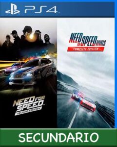 Ps4 Digital Combo 2x1 Need For Speed + Need For Speed Rivals Secundario
