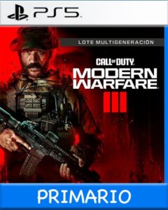 Ps5 Digital Call of Duty Modern Warfare III Primario